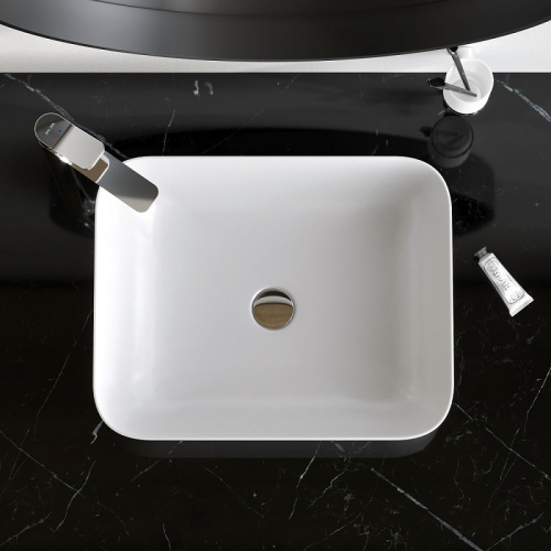 Раковина накладная 51 Am.Pm Func M8FWCC10510WG белый, санфарфор