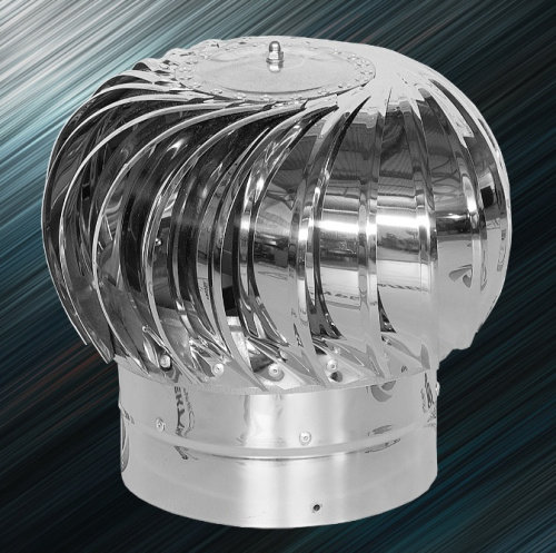 ТД-140н, Турбодефлектор под канал Ø140, Нерж. сталь