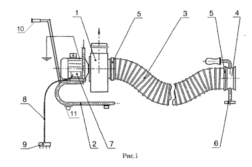 Воздуховытяжное устройства Лань 200-3-380