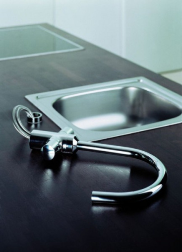 Смеситель для кухни Kludi Bingo Star 428570578 хром, с байонетным креплением