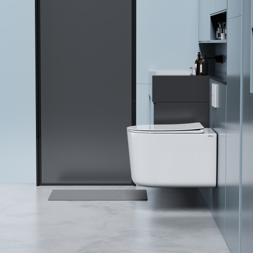 Подвесной унитаз ABBER Ultra AC1302 белый с ультратонким ободком