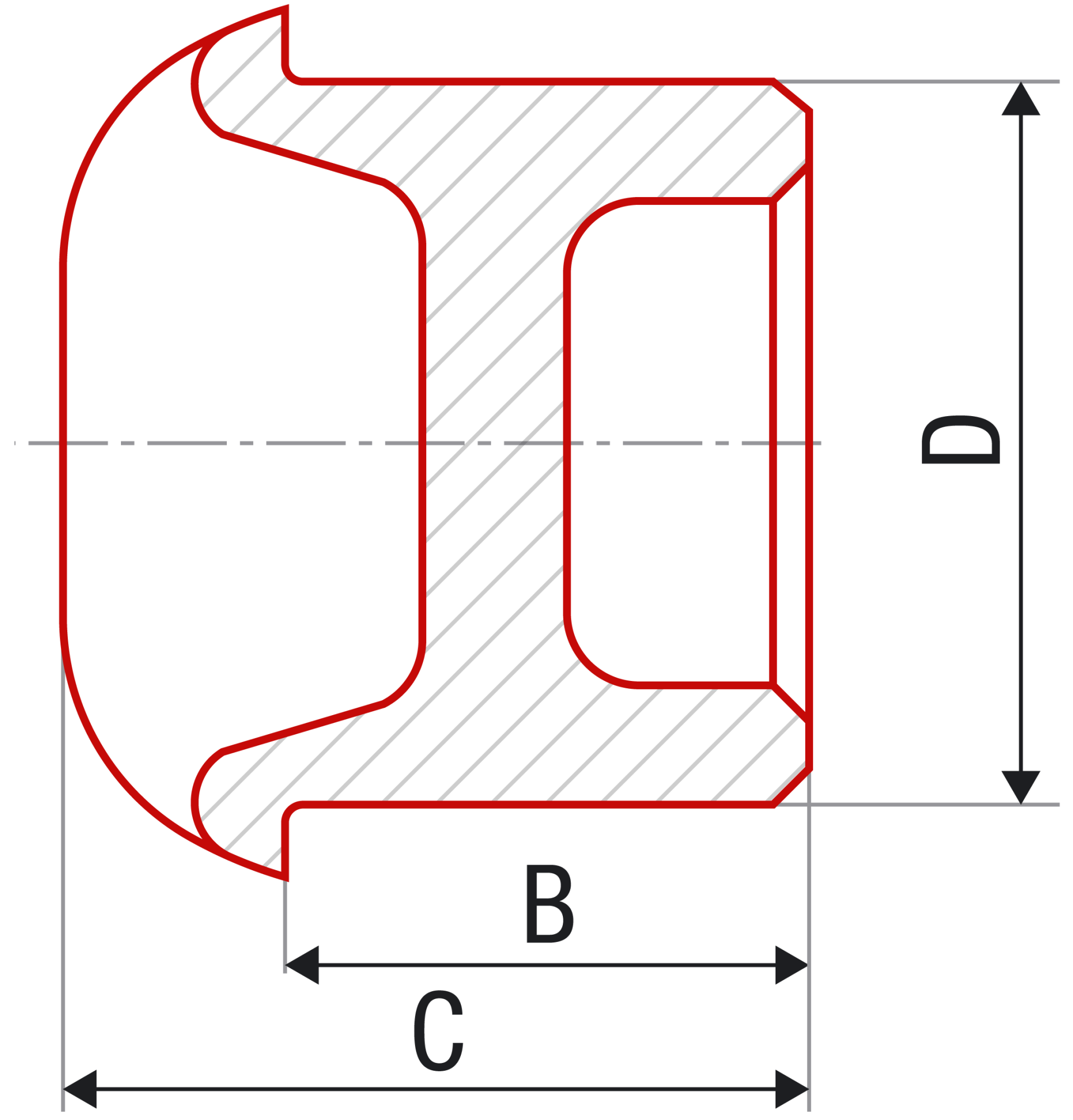 Заглушка внутренняя FV-plast 25 полипропилен AA245025000