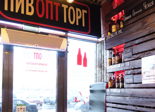 Воздушно-тепловая завеса КЭВ-П2111A нерж. Тепломаш