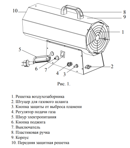 Газовая пушка Hintek GAS 50