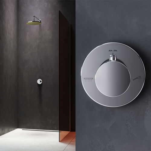 Переключатель встраиваемый Am.Pm F0800100 на 3 потребиталя, хром