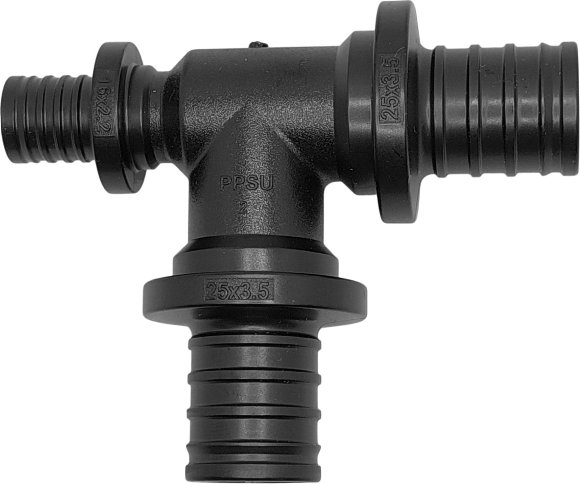 Тройник переходной РОСТерм 25x25x16 PPSU 252516TPPSU