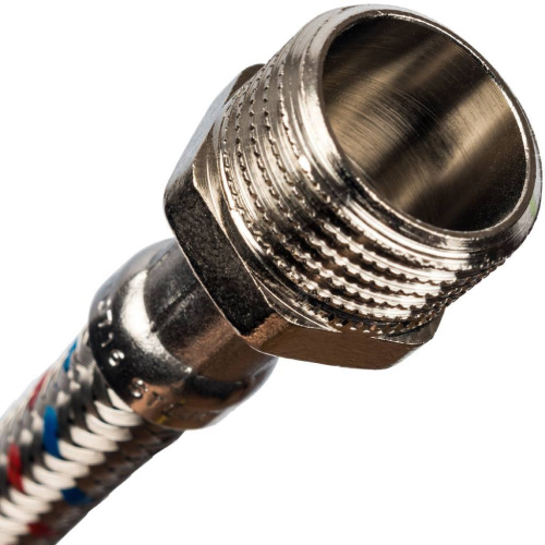 Подводка для воды 1/2" гайка-штуцер, длина 50см Stout