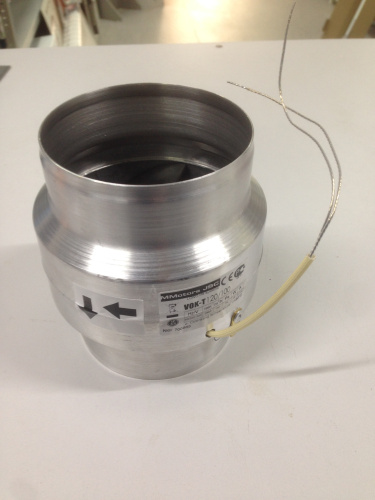 Вентилятор канальный JSC ВОК 120/100