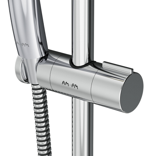 Душевой комплект Am.Pm Gem F0190000 хром: лейка 110 мм, штанга 700 мм, шланг 1750 мм