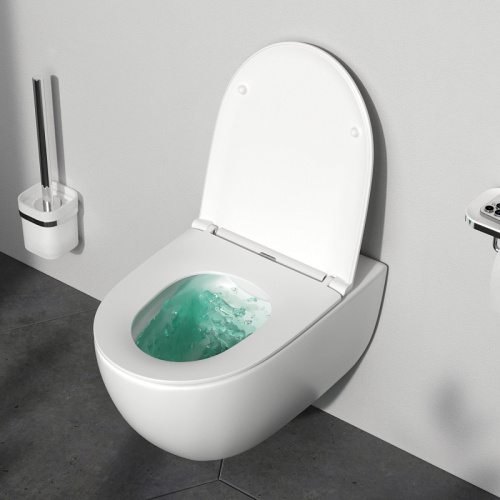 Подвесной унитаз Am.Pm Awe C111700SC белый, FlashClean безободковый с сиденьем микролифт