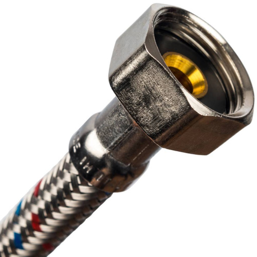 Подводка для воды 1/2" гайка-штуцер, длина 50см Stout