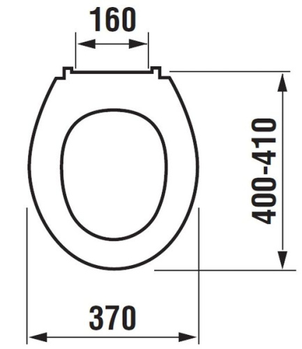 Сиденье для унитаза с крышкой Jika Lyra 925153000639 белый