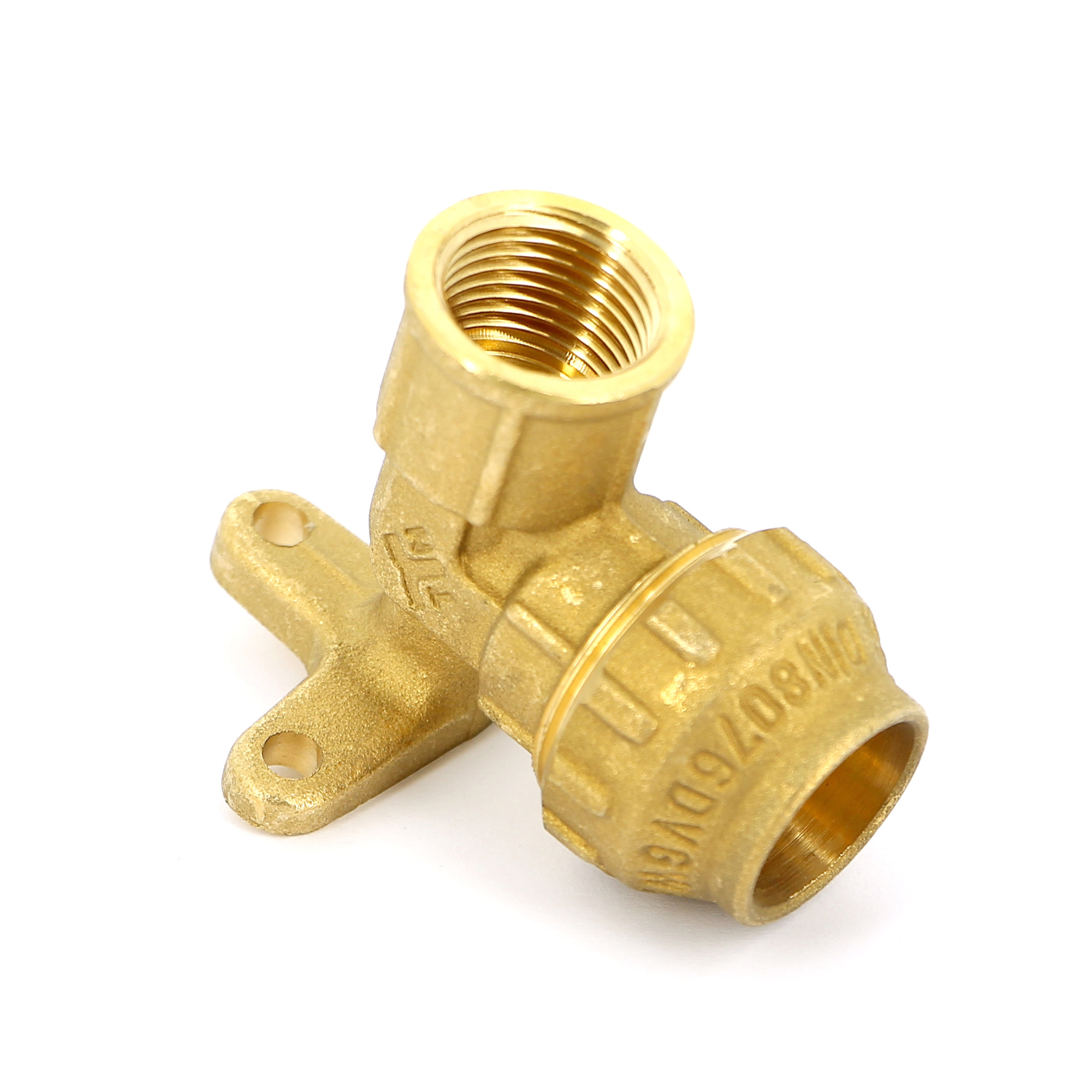 Водорозетка Tiemme 20x1/2"В латунь для ПНД 3400041