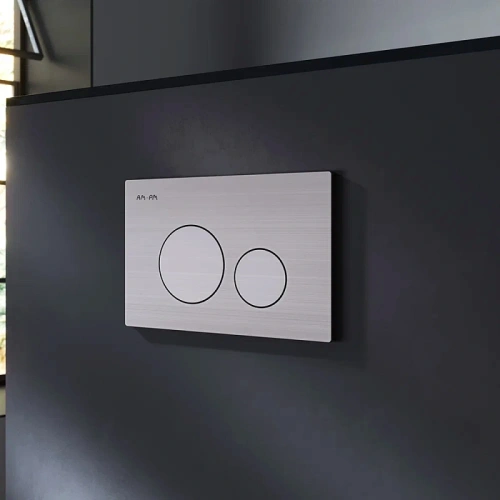 Инсталляция для унитаза Am.Pm Pro I012704.9031 с пневмоклавишей Pro L никель матовый