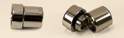 Муфта стяжная для полотенцесушителя 1"Вx3/4"В, хром TeRma