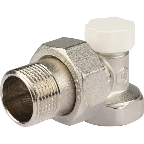 Клапан Stout запорно-балансировочный, угловой 3/4" SVL 1156 000020