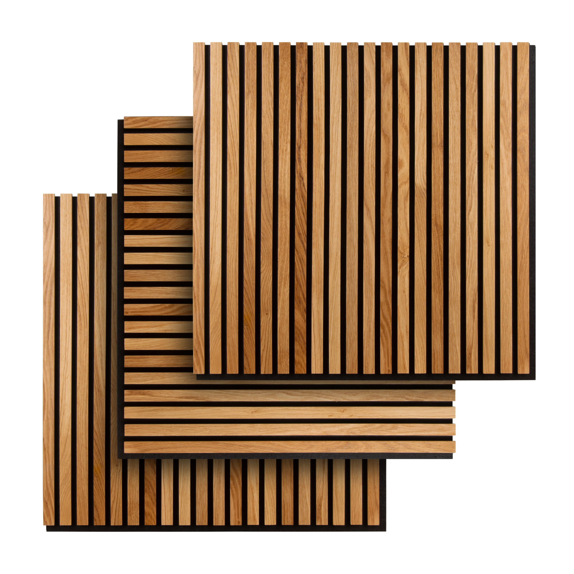 Акустическая панель Phoenix Light 600x600 массив дуба