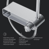 Душевая система Am.Pm X-Joy F0785A700 хром: смеситель полка с изливом, стойка с верхним душем, ручной душ
