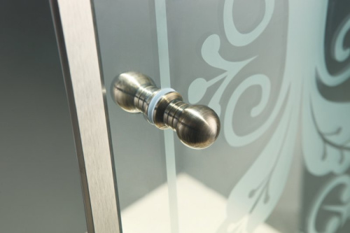 Душевой уголок 100x100 Cezares GIUBILEO-R-2-100-SCORREVOLE-C-G