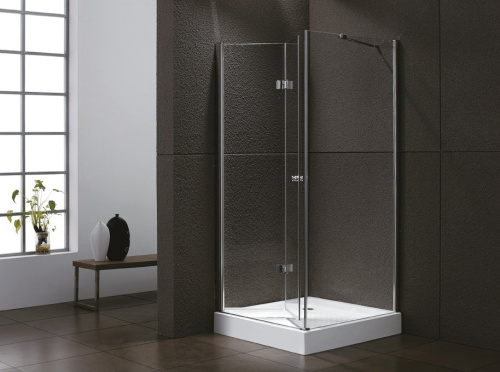 Душевой уголок 100x90 Cezares ELENA-W-ASH-2-100/90-C-Cr