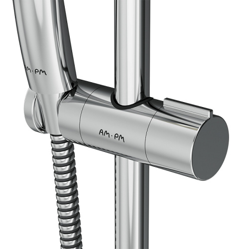 Душевой комплект Am.Pm Gem F0190100 хром: лейка 3 режима 110 мм, штанга 700 мм, шланг 1750 мм
