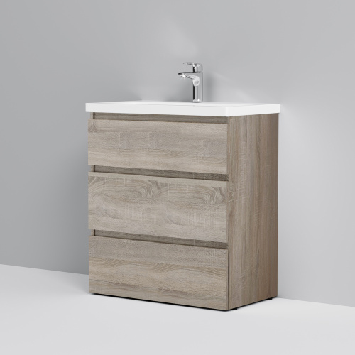 База под раковину напольная AM.PM Gem S светлый дуб M91FSX0752OF