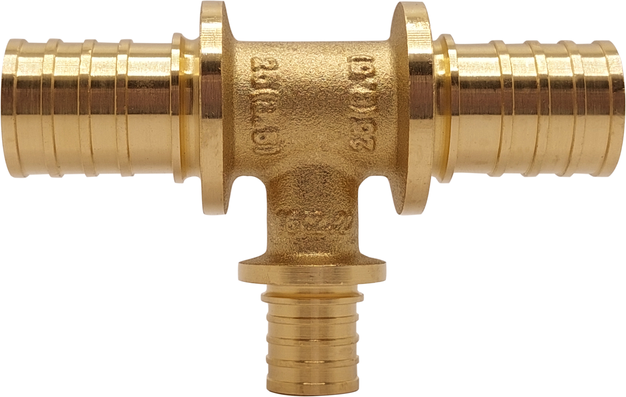 Тройник переходной РОСТерм 25x16x25 латунь PE-x 251625TBR
