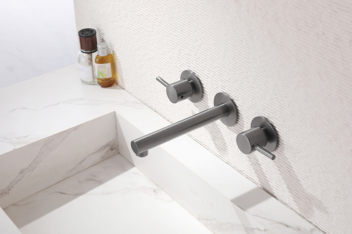 Смеситель для раковины ABBER Emotion AF88121NG скрытого монтажа никель