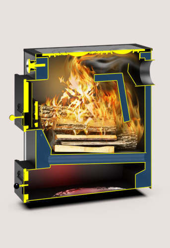 Котел твердотопливный 16кВт Теплодар КУППЕР Практик-16 В