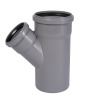 Тройник 110x90x45° косой, PP HTEA Ostendorf внутренняя канализация