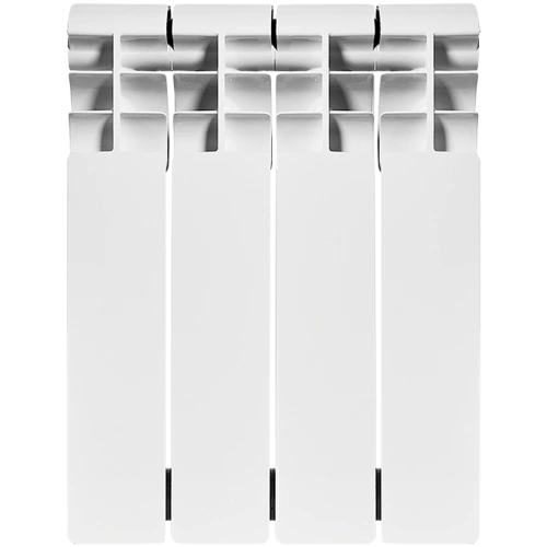 Биметаллический радиатор Rommer Profi Bm 350 - 4 секции, боковое, белый RAL9016