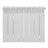 Алюминиевый радиатор Royal Thermo REVOLUTION A 500 - 8 секций, боковое, белый