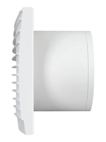 Вентилятор осевой вытяжной с обратным клапаном D 125 DiCiTi SILENT 5C Matt white, декоративный