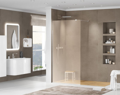 Душевая перегородка Cezares LIBERTA-L-1-140-C-NERO