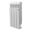 Алюминиевый радиатор Royal Thermo INDIGO A 500 - 4 секции, боковое, белый