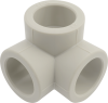 Тройник трёхплоскостной FV-plast 32x32x32 полипропилен AA242032000