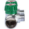 Коллектор 2 выхода STOUT 1"x1/2" с вентилями SMB-6850-011202