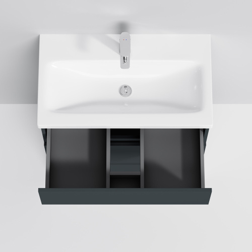 База под раковину напольная AM.PM GEM S графит матовый M91FSX0752GM