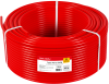 Труба 16x2,0 PE-Xa/EVOH для теплого пола, красная, в бухте 100 м. РОСТерм