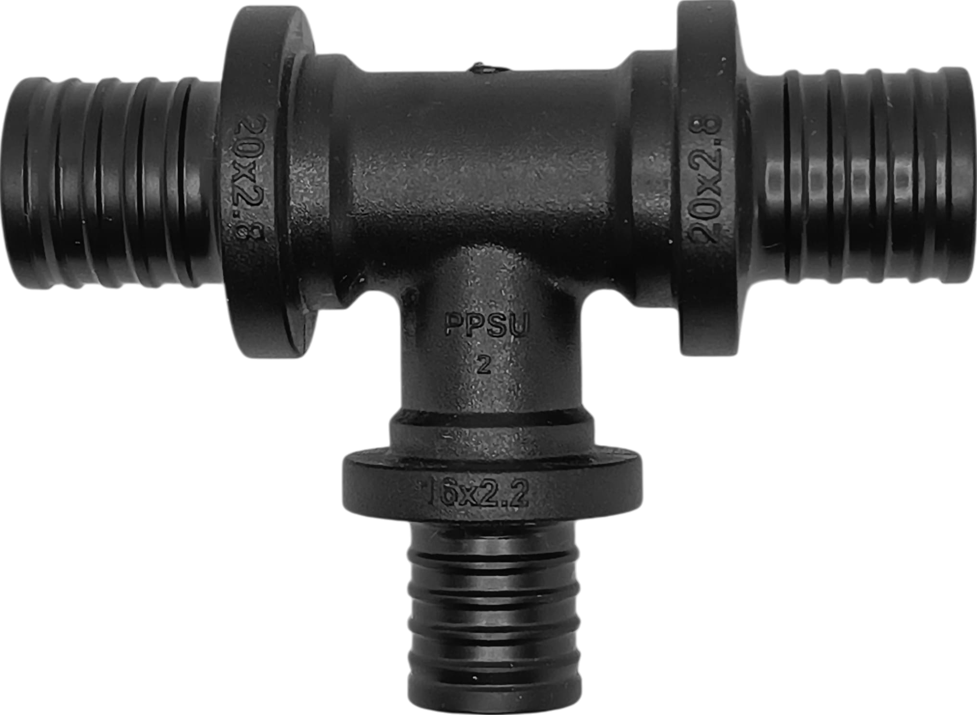Тройник переходной РОСТерм 20x16x20 PPSU 201620TPPSU