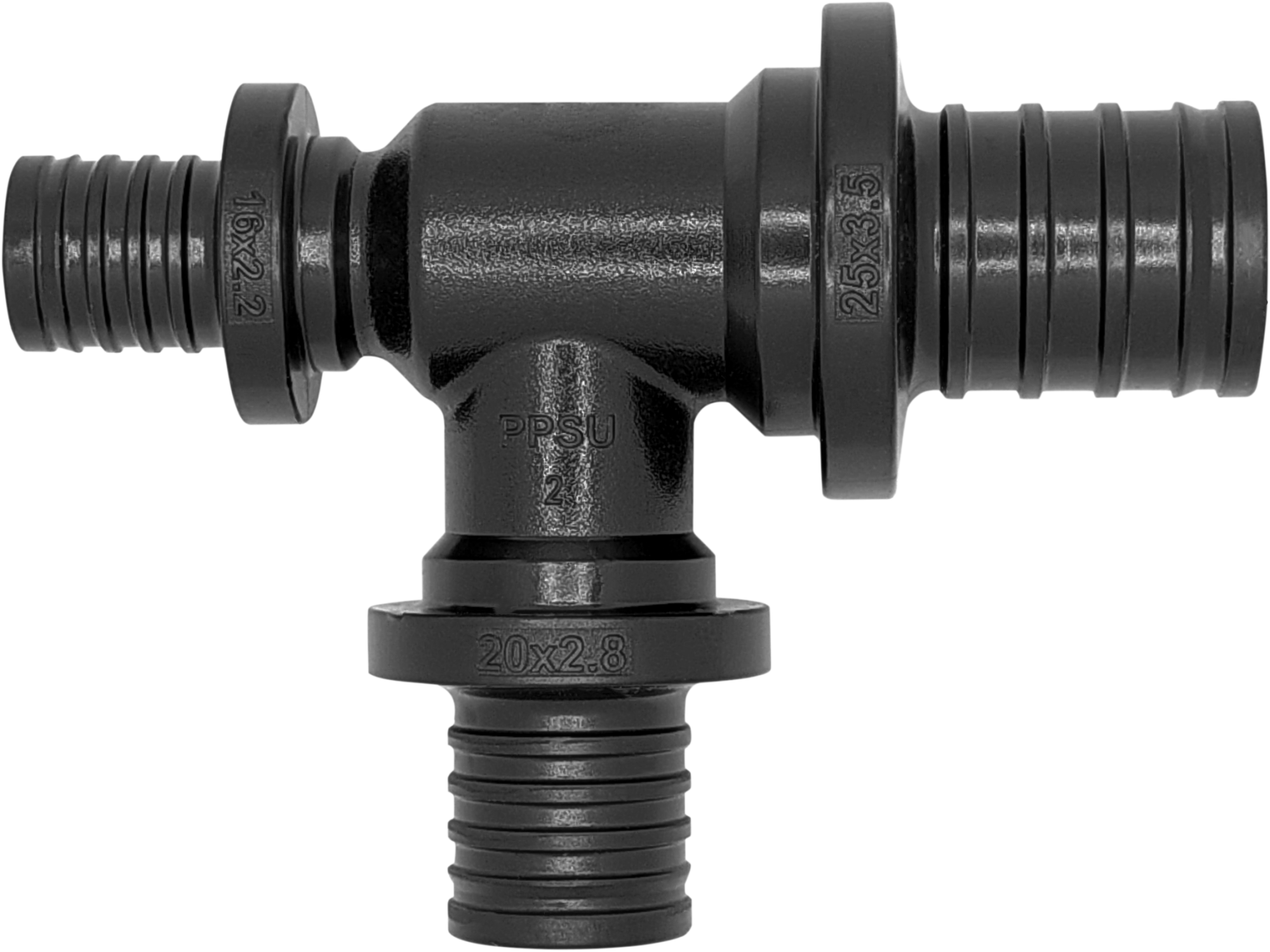 Тройник переходной РОСТерм 25x20x16 PPSU 252016TPPSU