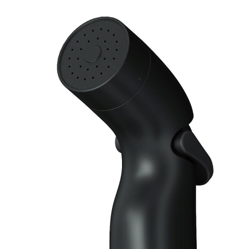 Гигиенический душ Am.Pm F0202022 черный: лейка 32 мм, держатель, шланг 1200 мм