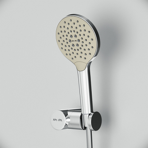 Душевой комплект Am.Pm Like F0118000 хром: лейка 3 режима 120 мм, держатель, шланг 1750 мм