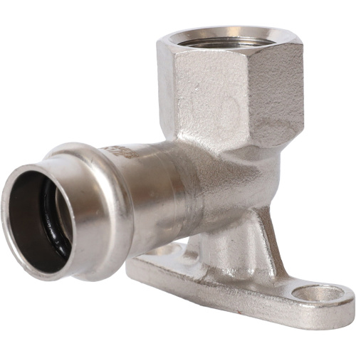 Водорозетка ВПр-ВР 18х1/2" пресс, нержавеющая сталь Rommer