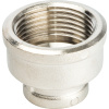 Муфта переxодная Stout 1"x3/8"ВВ никелированная SFT-0006-000138
