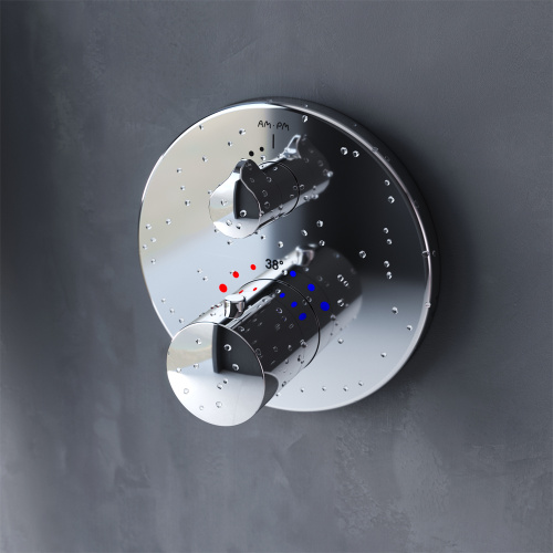 Смеситель встраиваемый Am.Pm Like F8075600 с термостатом, 1 потребитель, хром